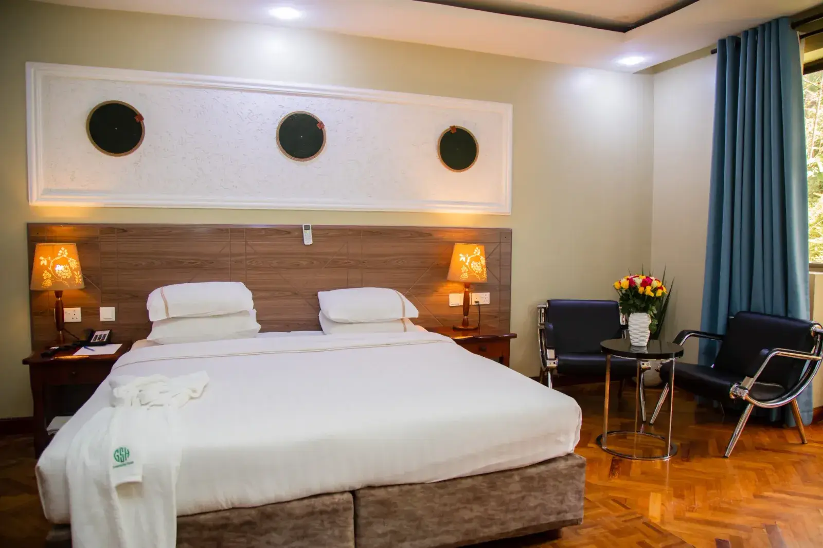Double room at Green Side Hotel in Arusha
